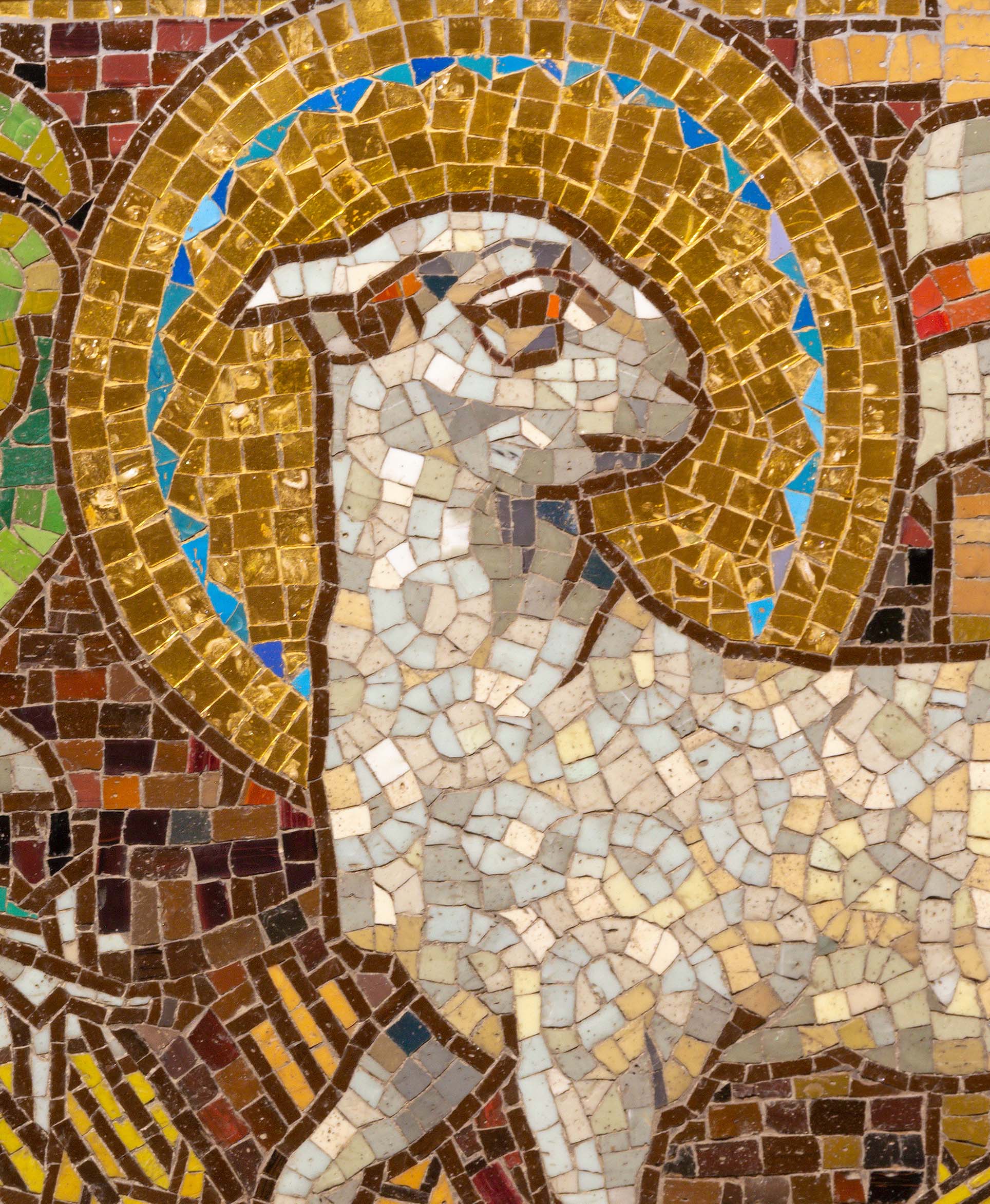 Mosaic of the Lamb of God